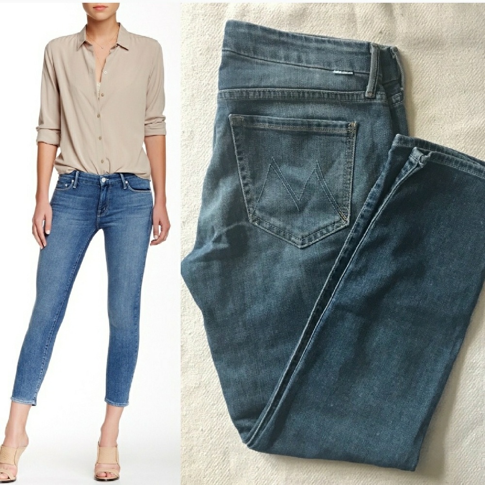 MOTHER The Looker Cropped Jeans EUC size29